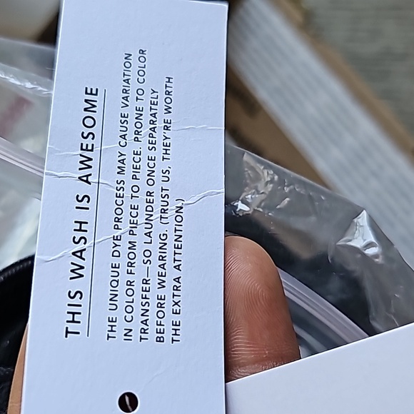 American Eagle Women's Black Faded Stretch Jegging - Picture 12 of 12